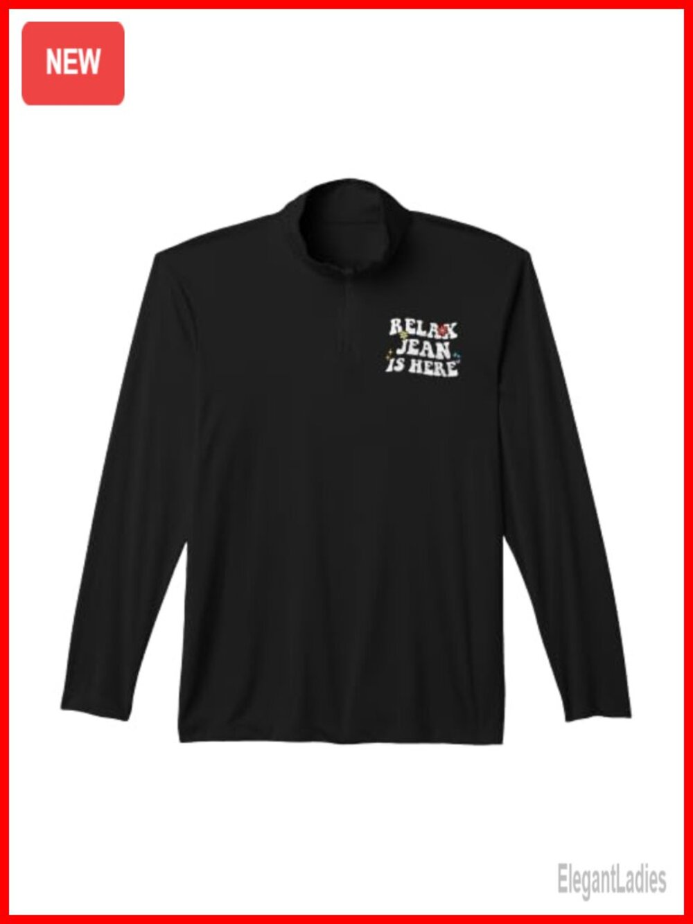 Performance Quarter-Zip Top Moisture-Wicking UPF 50 Athletic Fit